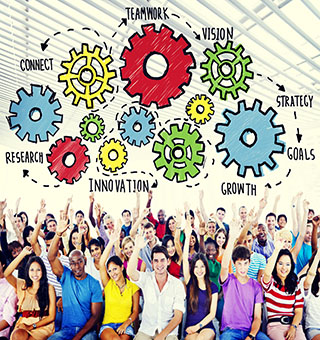 business cogs