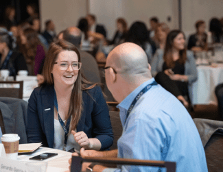 Volunteers at AMA's leadership summit