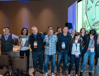 Group of AMA leadership volunteers at AMA's leadership summit
